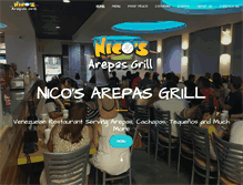 Tablet Screenshot of nicosarepasgrill.com